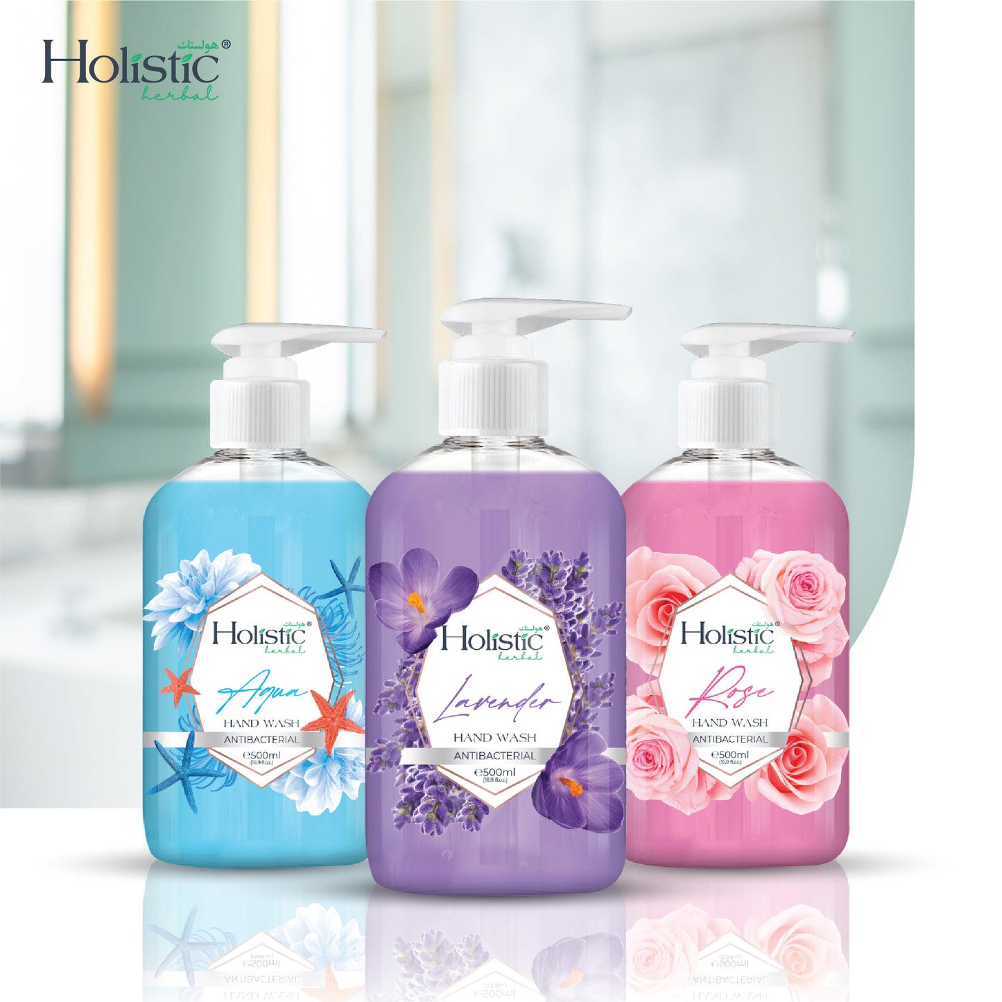 Assorted Pack Handwash (500ml x 3)