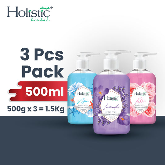 Assorted Pack Handwash (500ml x 3)